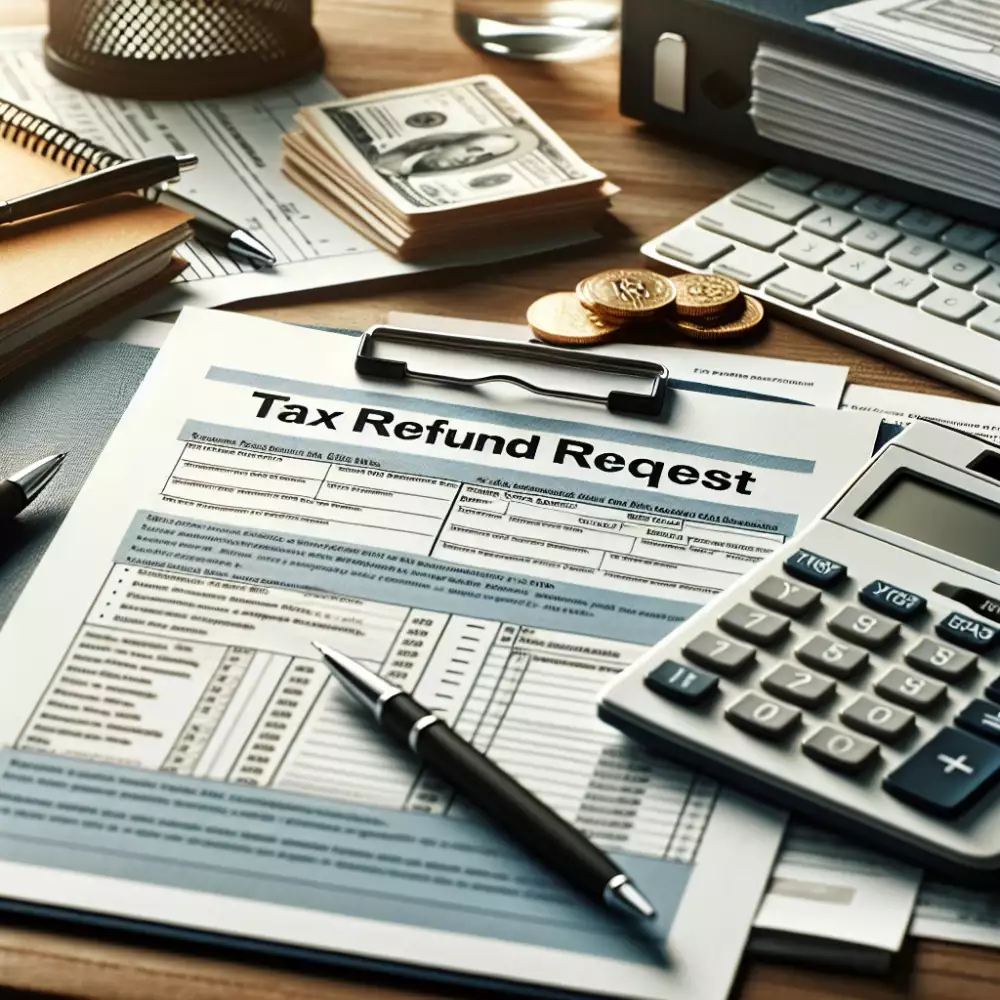 žádost o vrácení přeplatku na dani