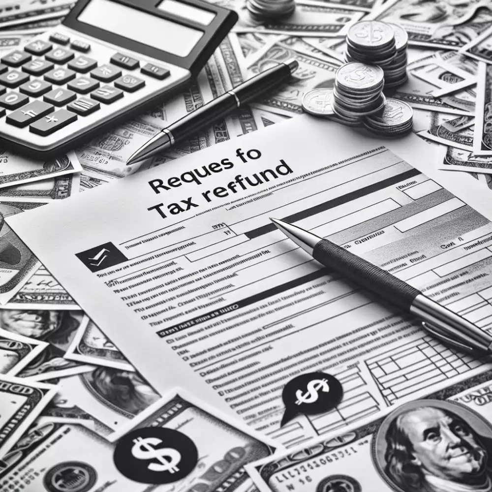 žádost o vrácení přeplatku na dani