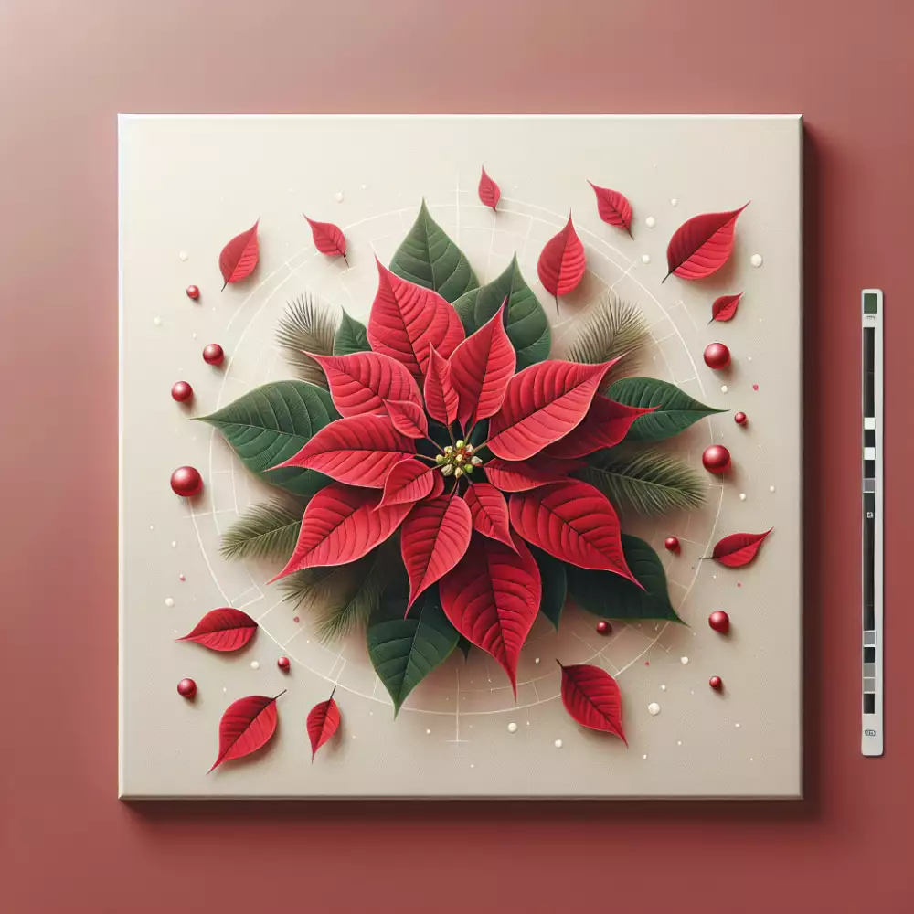 vánoční hvězda opadávání listů